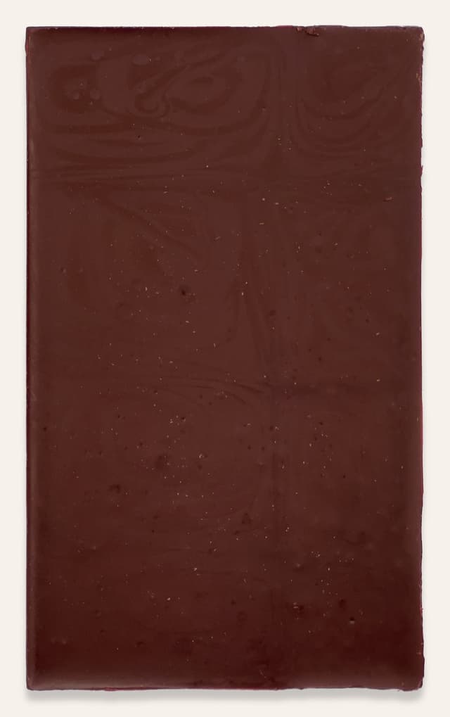 Back of 70% Belize bar made by Spinnaker Chocolate in the United States