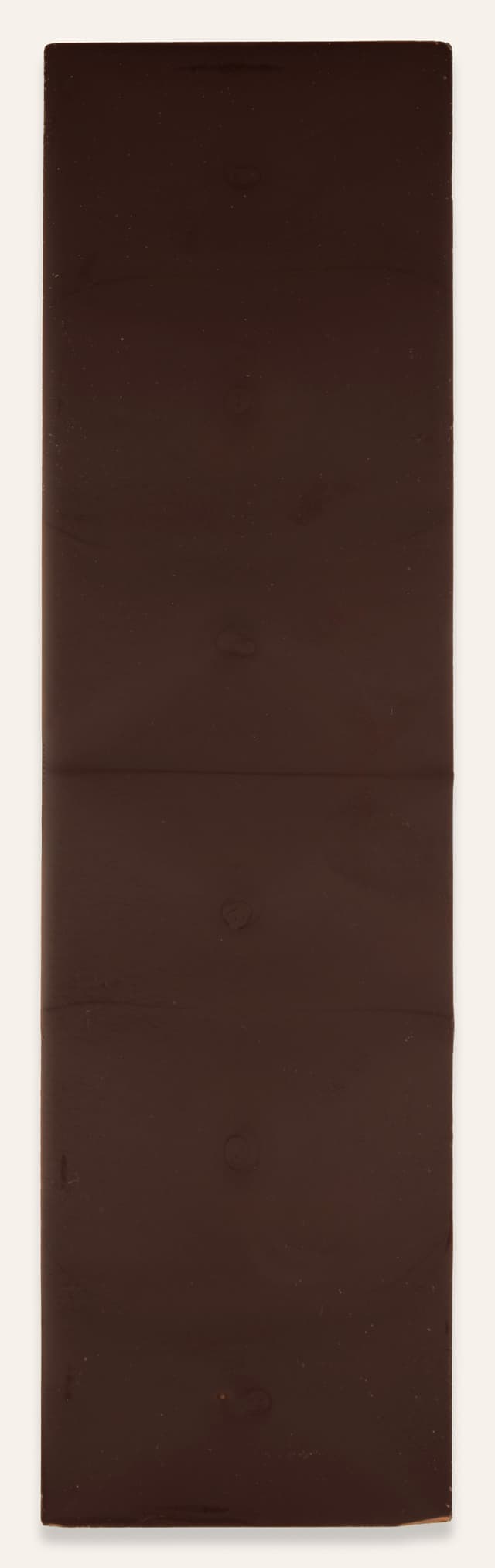 Back of 80% Trinidad Grand Cru Noir bar made by Laderach in Switzerland