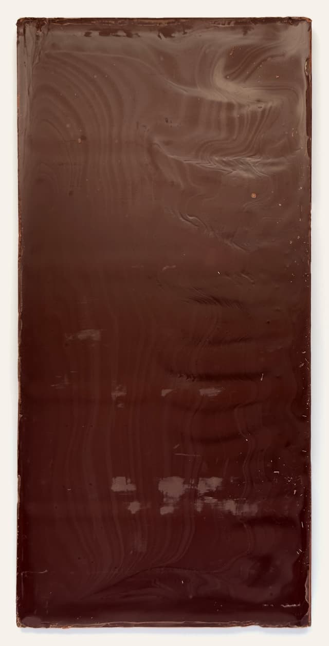 Back of 85% Dark Chocolate Bar from Uganda for Trader Joes bar from ICAM Chocolate