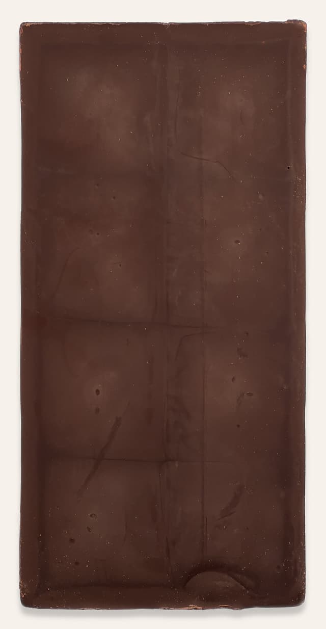 Back of Dark Orange bar made by Whistler Chocolate in Canada