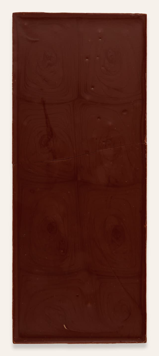 Back of Dreams of Cashmere Goat Milk Chocolate bar made by Qantu in Canada