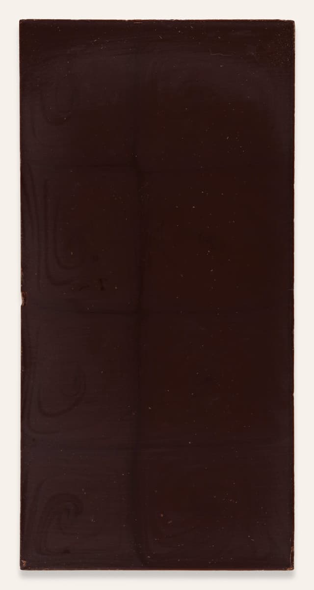 Back of Ghana Dark Chocolate bar made by Moka Origins in the United States