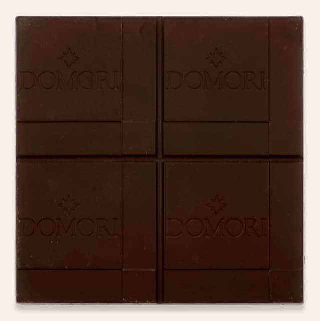 Front of Nacional 70% Ecuador bar made by Domori in Italy