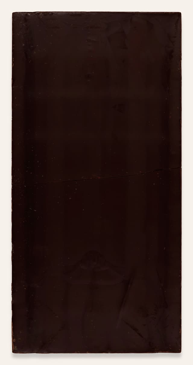 Back of Nicaliso 70% bar made by Friis-Holm Chokolade in Denmark