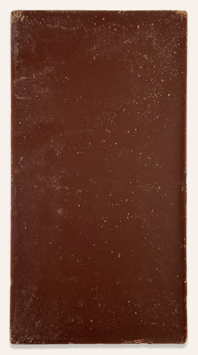 Back of Terroir of Lam Dong bar made by Belvie Chocolate