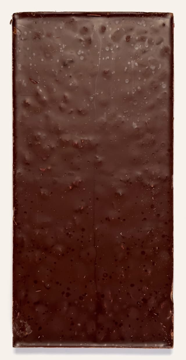 Back of Udzungwa 70% with Nibs Organic Vegan Dark bar from Original Beans