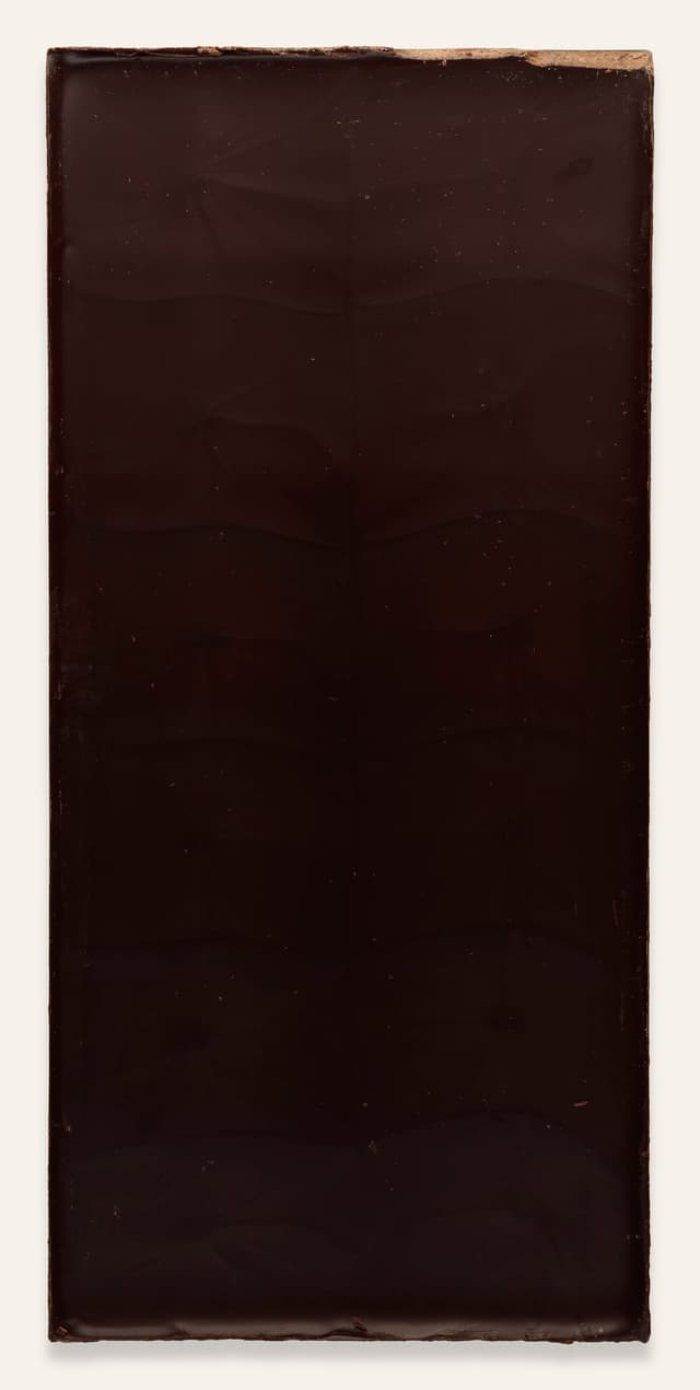 Back of Venezuela Rio Caribe 100% bar made by Chapon Chocolatier in France